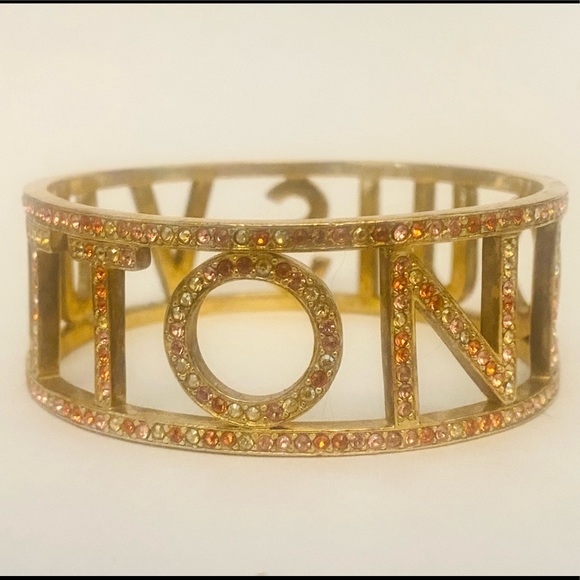 Louis Vuitton Swarovski Crystals Bangle Bracelet - Picture 6 of 7